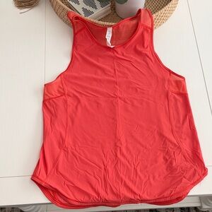 EUC Lululemon Orange Tank Top, Size 6